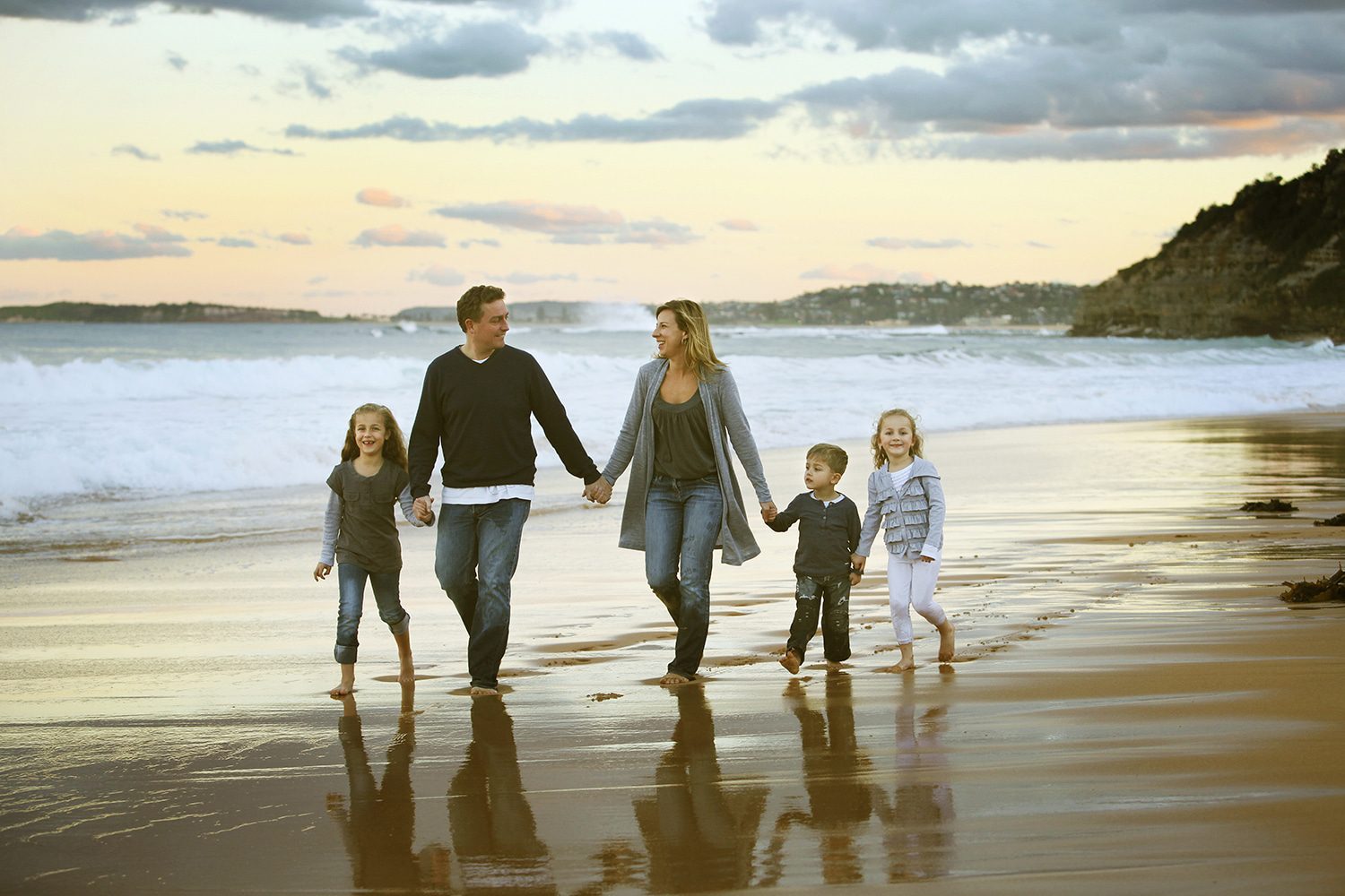 Winter Family Portrait Session